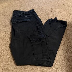 American Eagle Outfitters Black Cargo Pants